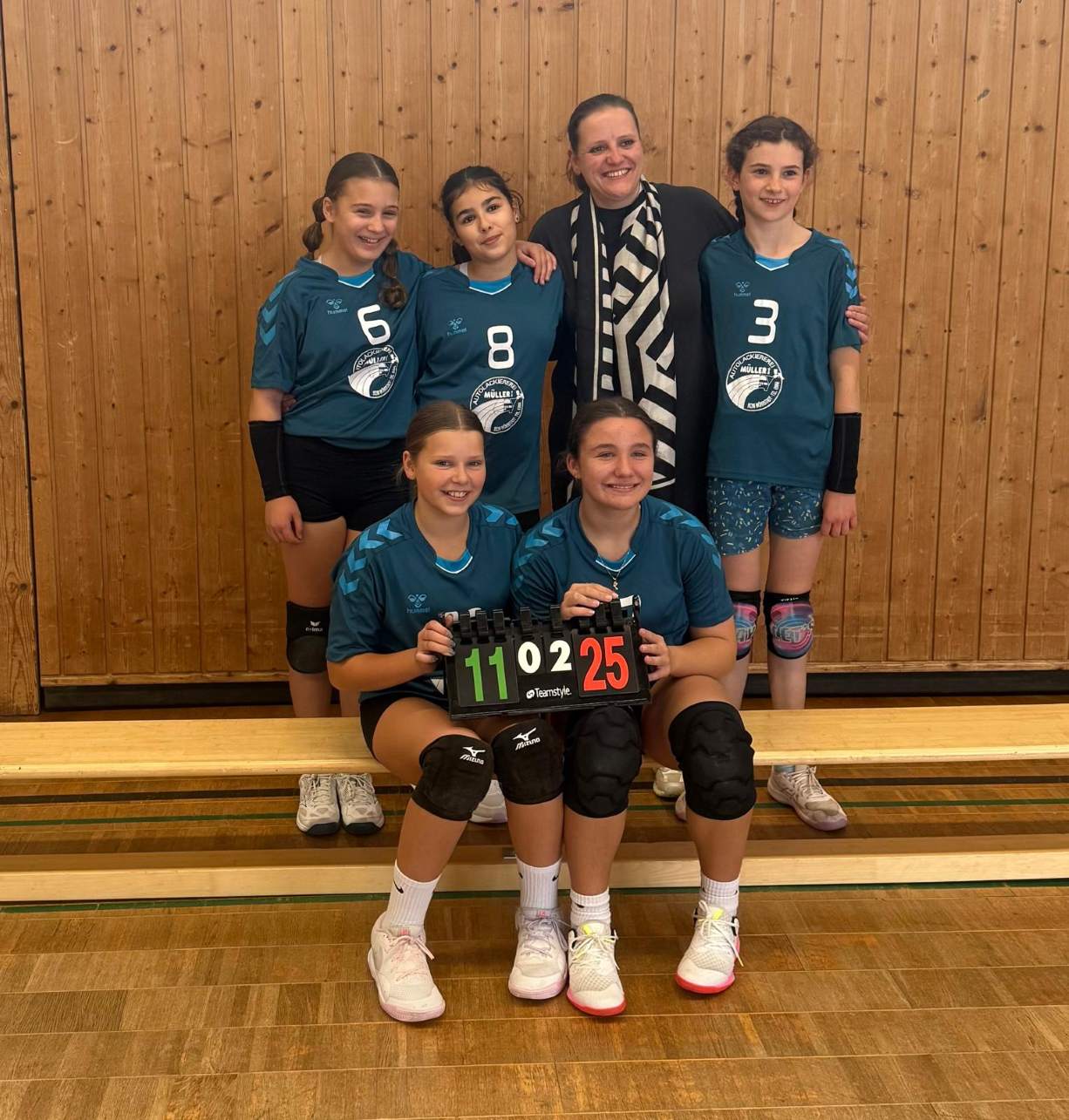 2025.10.04 U14 1.Spieltag in Hechtsheim zwei Siege 1 Z