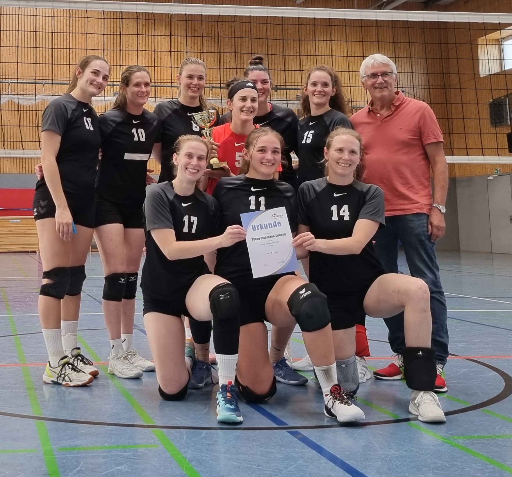 2026.09.27 TSVgg Stadecken Elsheim gewinnt den Volleyball Landespokal der Frauen in Rheinland Pfalz