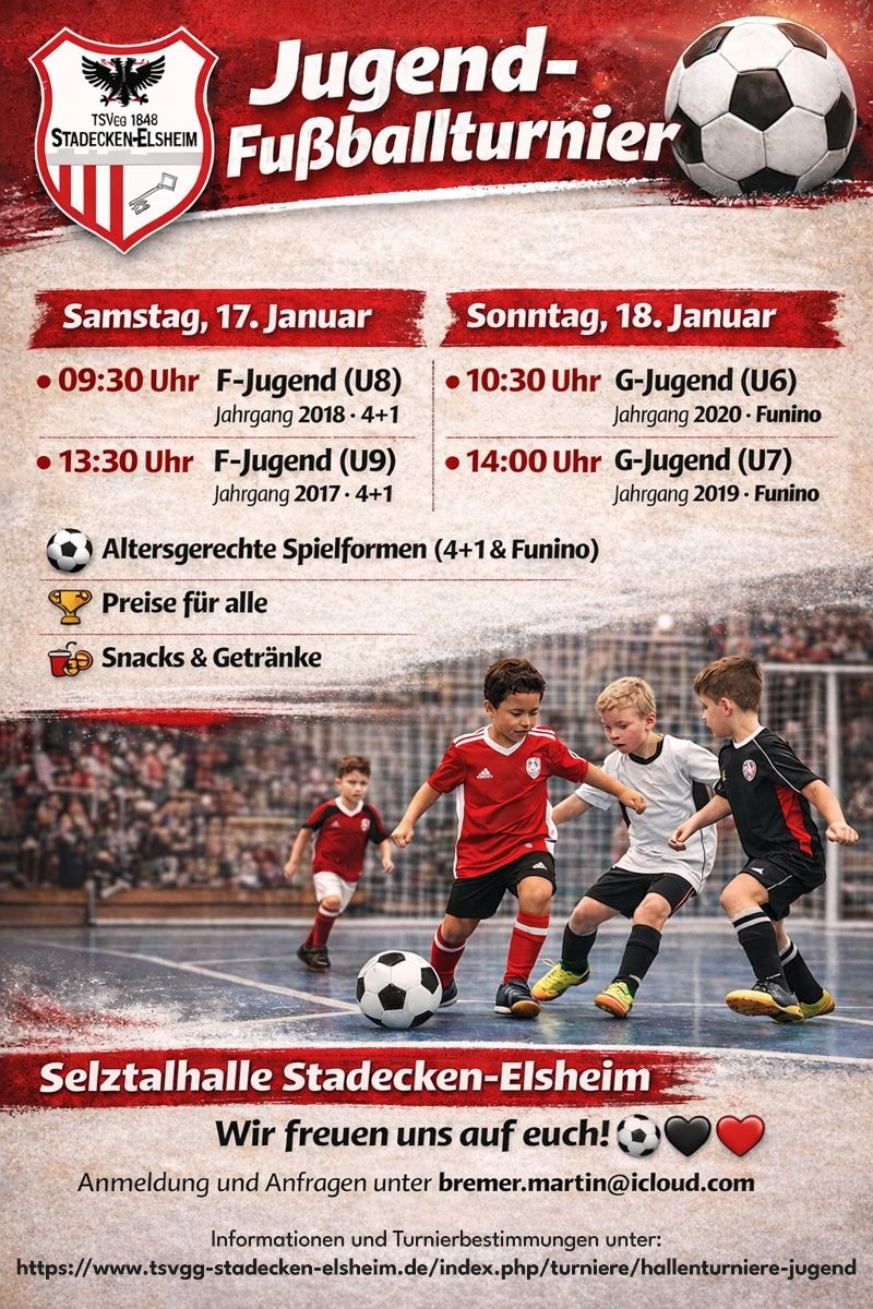 2026 Hallenturniere Flyer